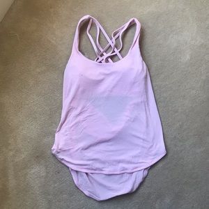 Lululemon tank top built in bra